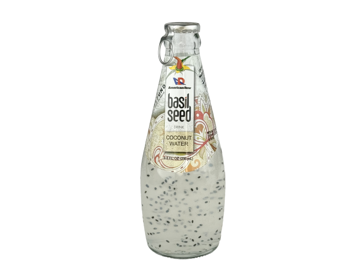 Basil Seed, Coconut | AMERICAN DROP | 24 items per pack | Prestige Concept