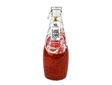 Basil Seed, Pomegranate