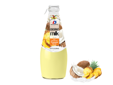 Milk drinks, Pineapple