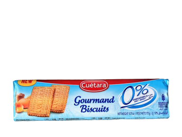 Gourmand Biscuits, 0% Sugar