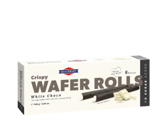 Crispy Wafer Rolls White Chocolate