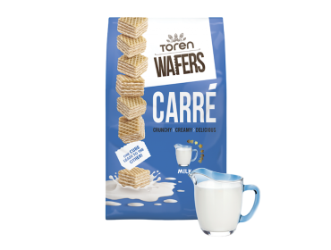 Wafers Carre, Milk Cream