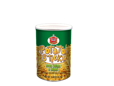 Potato Stick Can, Sour Cream & Onion