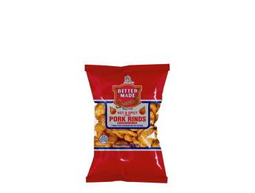 Pork Rinds, Hot & Spicy Pork