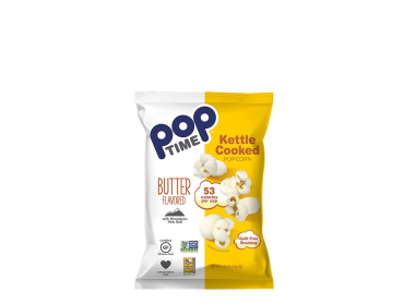 Kettle Cooked Popcorn, Butter