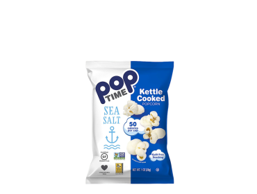 Kettle Cooked Popcorn, Sea salt