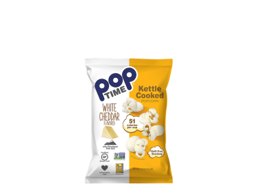 Kettle Cooked Popcorn, Cheddar