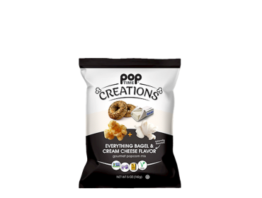 Gourmet Popcorn Mix, Everything Bagel & Cream Cheese