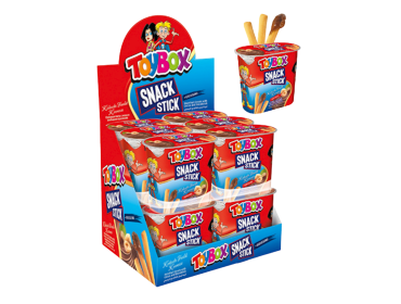 Snack Stick, Hazelnut Cream with Cocoa and Breadstick