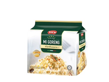 Italian Mi Goreng Cheese Carbonara