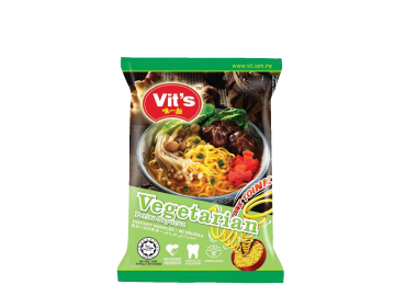 Vegetarian Mushroom Instant Noodles