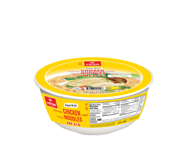 Asian Style Instant Noodle, Artificial Chicken