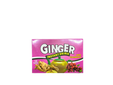 Instant ginger tea with Cranberry (decaf)
