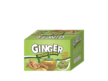 Instant ginger tea with Lemongrass (decaf)