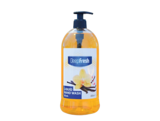 Liquid Hand Soap Cylinder Bottle, Vanilla