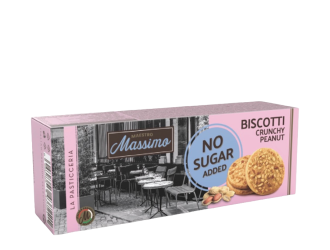 Biscotti, Peanut, No Sugar Added