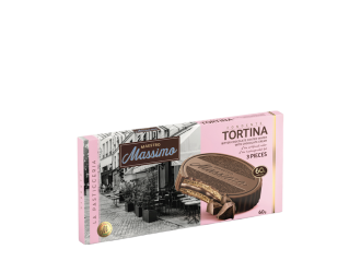 Tortina C. Wafer, Dark Chocolate