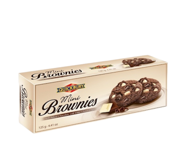Mini Brownies White Chocolate Chip