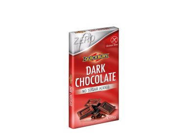 Dark Chocolate, No Sugar Added