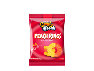 Peach Rings Gummy Candy