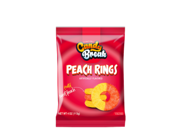Peach Rings Gummy Candy