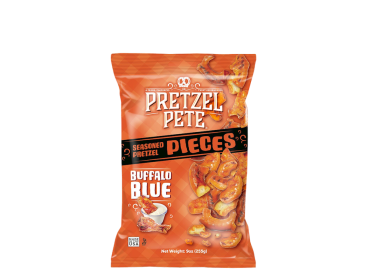 Seasoned Pretzel Pieces, Buffalo Blue