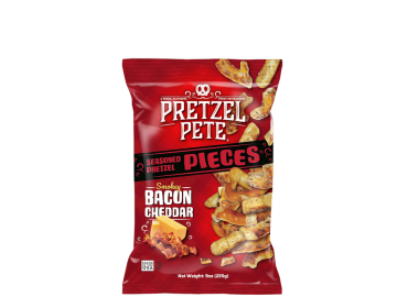 Seasoned Pretzel Pieces, Smoky Bacon Cheddar