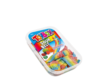 Licorice Sour Belt, Mix, Long Size