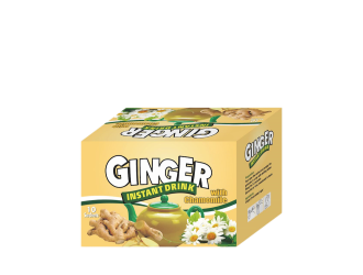Instant ginger tea with Chamomile (decaf)