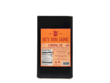 Cooking oil, blend of sunflower (75%) and extra virgin olive oil (25%), 3 L TIN