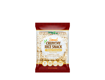 Crunchy Rice Snack, Honey Cinnamon