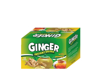 Instant ginger tea with honey (decaf)