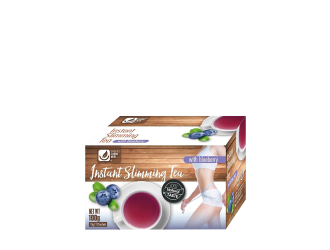 Instant blueberry slimming tea
