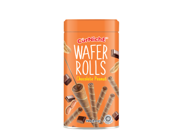Chocolate Wafer Rolls, Peanut