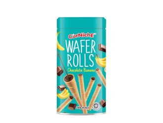 Chocolate Wafer Rolls, Banana