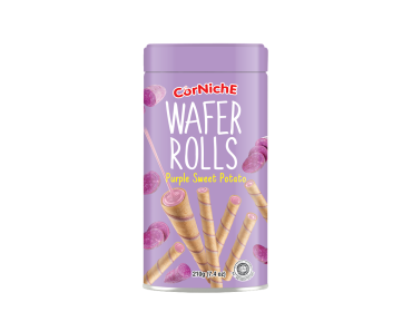 Chocolate Wafer Rolls, Purple Sweet Potato