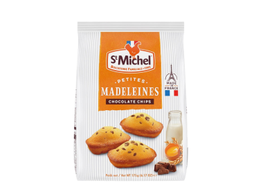 Mini Madeleines with Chocolate Chips
