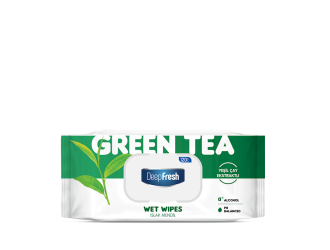 Nature Wet Wipes, Green Tea