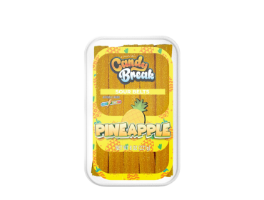 Vegan Liquorice Sour Pineapple Belts