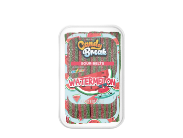 Vegan Liquorice Sour Watermelon Belts
