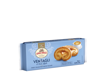Finest Italian Puff Pastry Palmier (Ventagli)