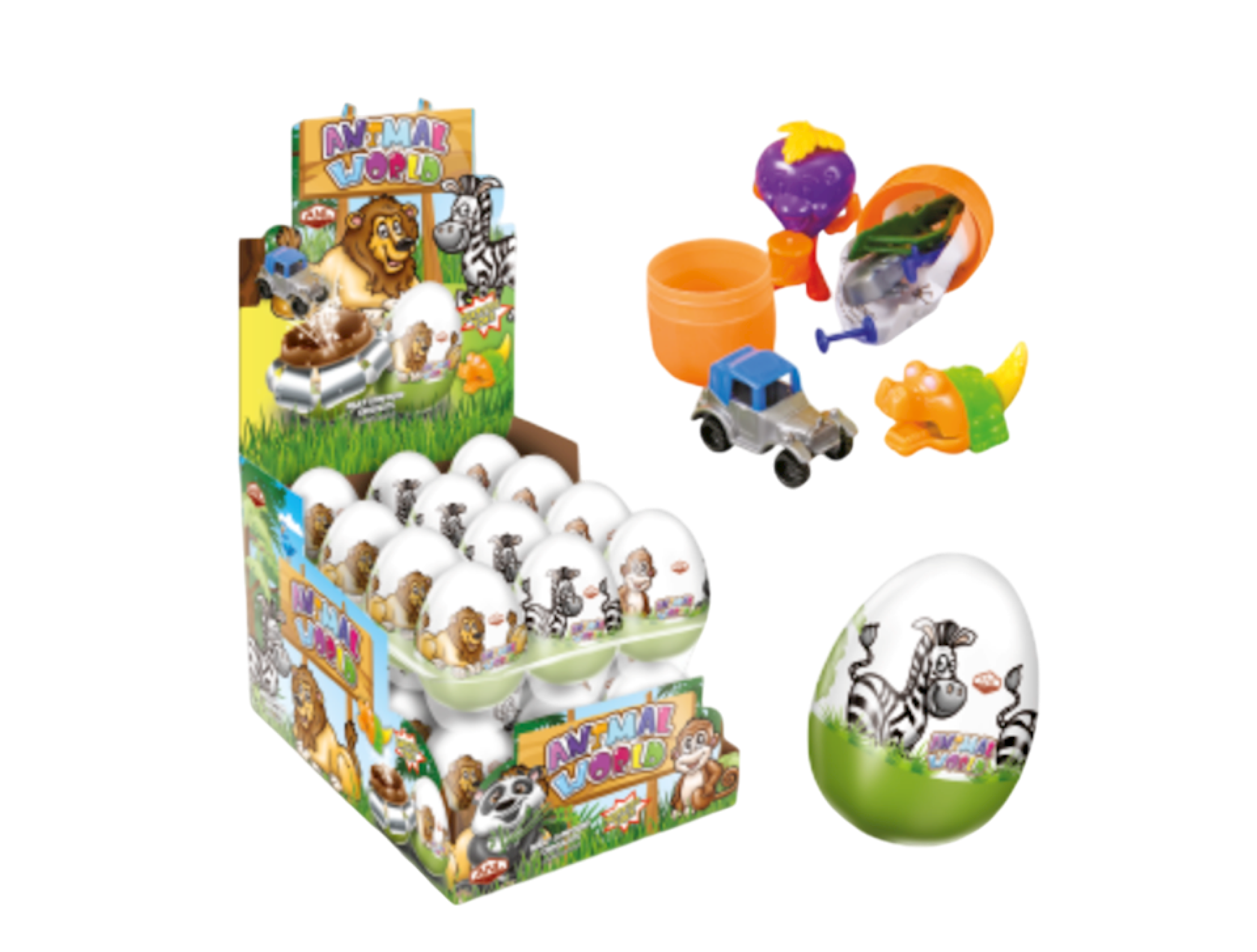 Animal World Egg | ANL | 24 items per pack | Prestige Concept