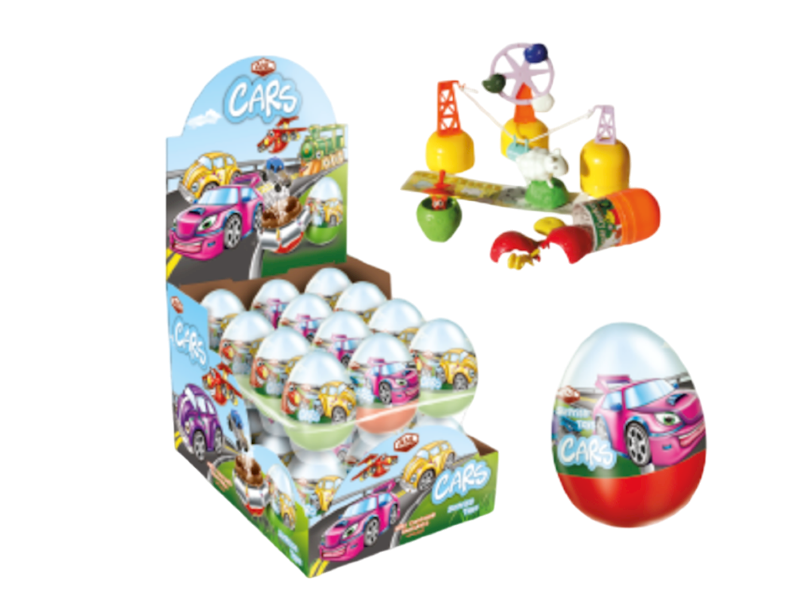 Cars Egg | ANL | 24 items per pack | Prestige Concept