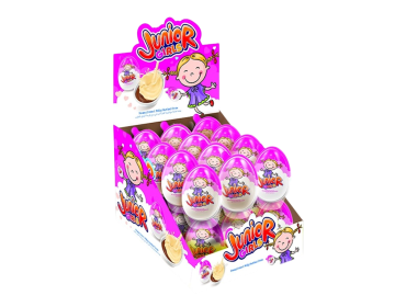 Junior Girls Egg with Peanut & Milky Hazelnut Cream
