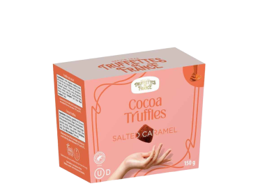 Cocoa Truffles, Salted Caramel