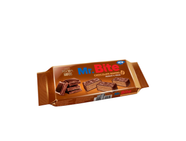 Mr. Bite, Milk Chocolate Coated Wafer with Cacao Cream