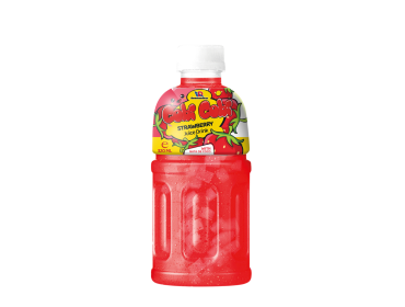 Cobi Cobi Juice Drink with Nata De Coco, Strawberry