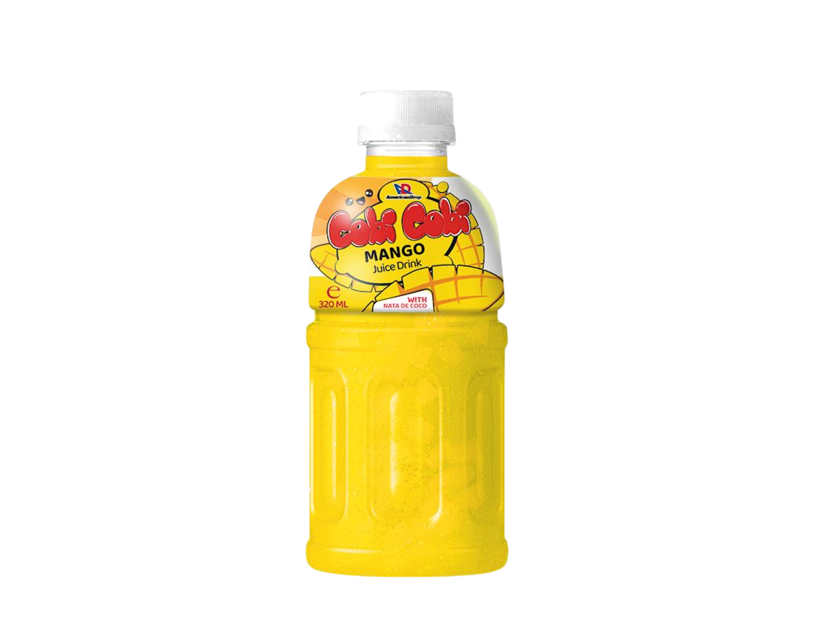 Cobi Cobi Juice Drink with Nata De Coco, Mango | AMERICAN DROP