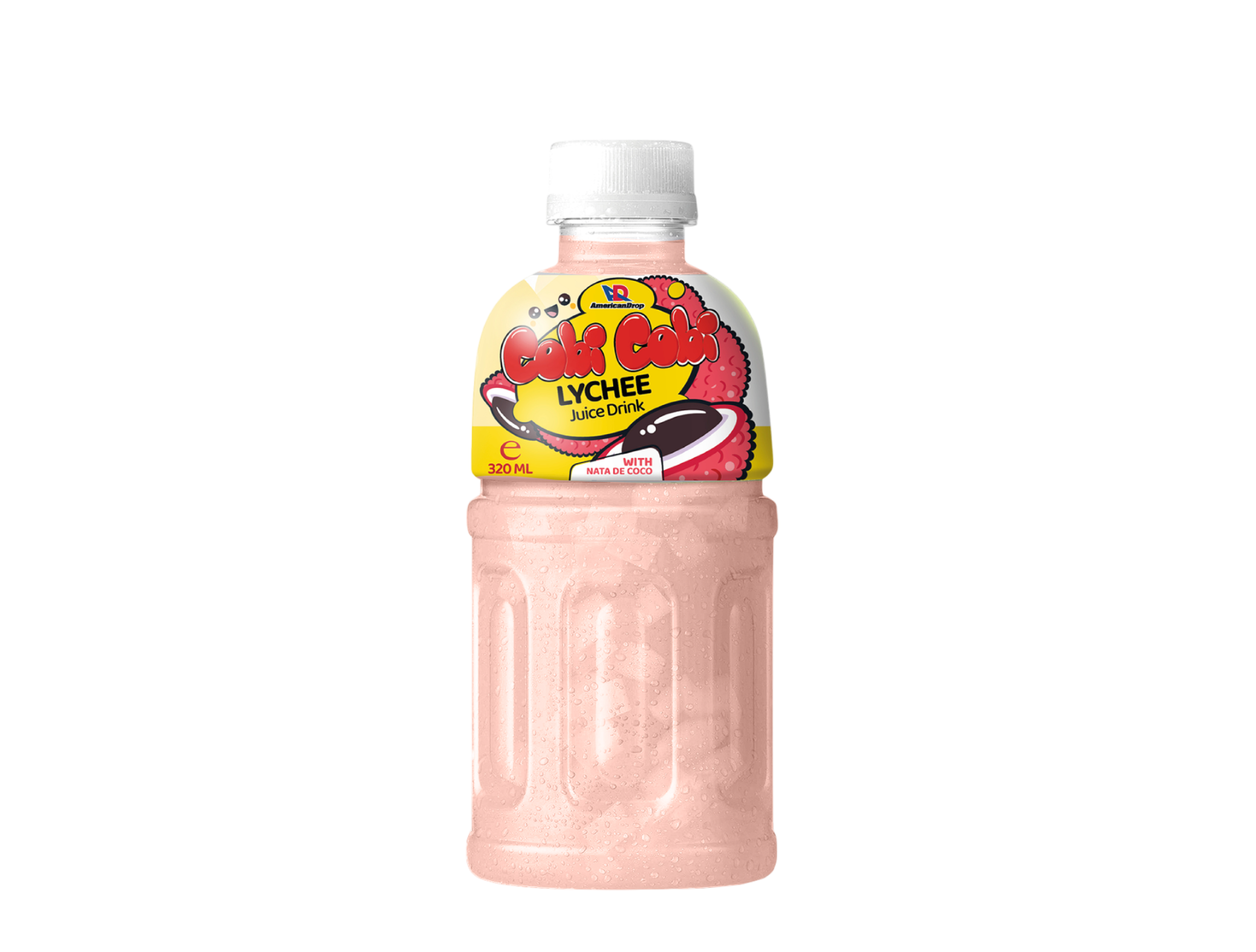 Cobi Cobi Juice Drink with Nata De Coco, Lychee | AMERICAN DROP