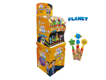Toy Joy Planet Mixed Filled Stand Tablet Dragee Sugar